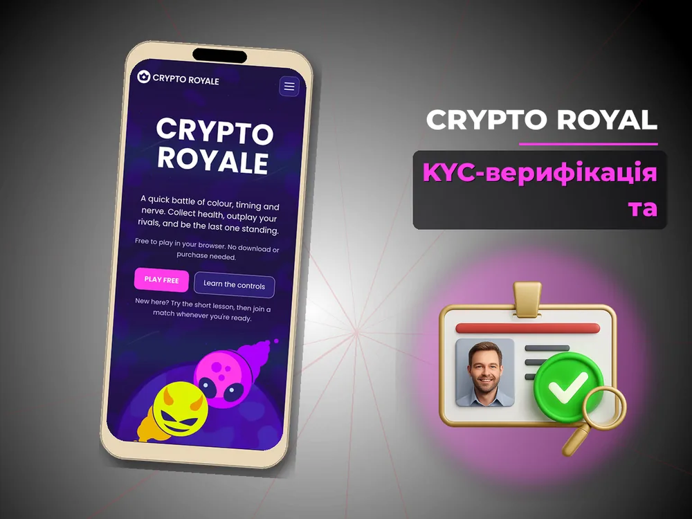 Crypto Royal - KYC-верифікація та