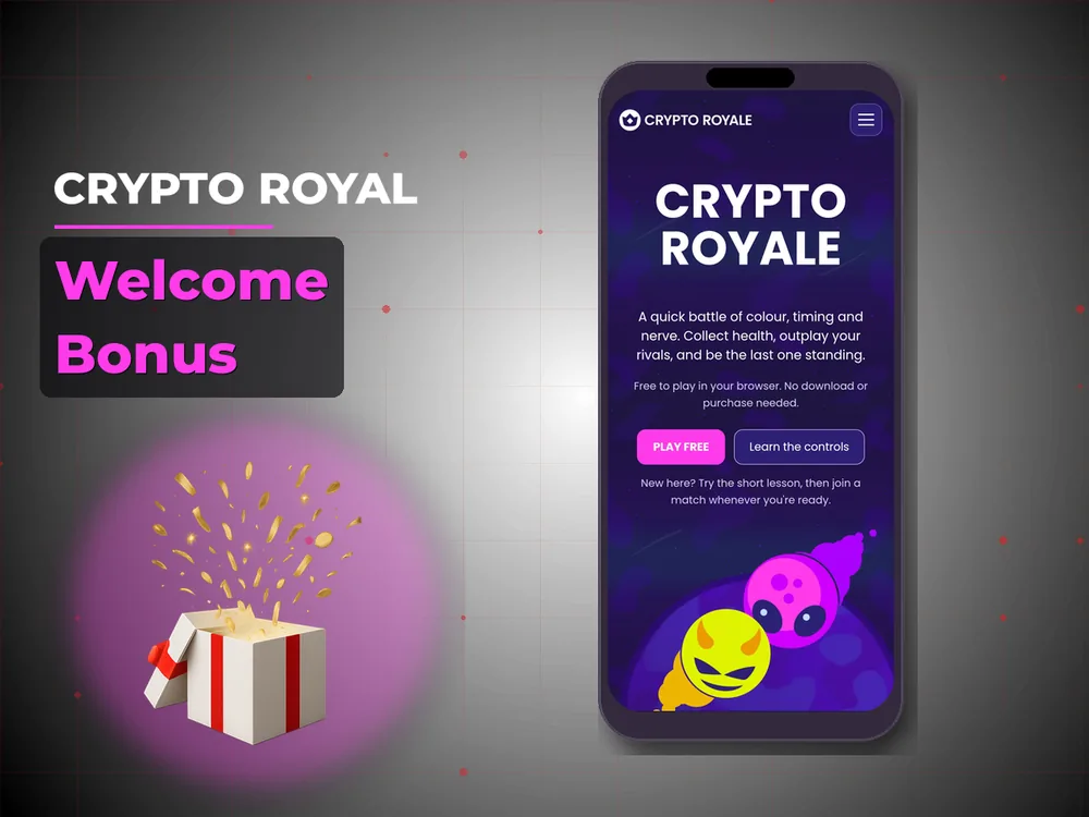 Crypto Royal - Welcome Bonus