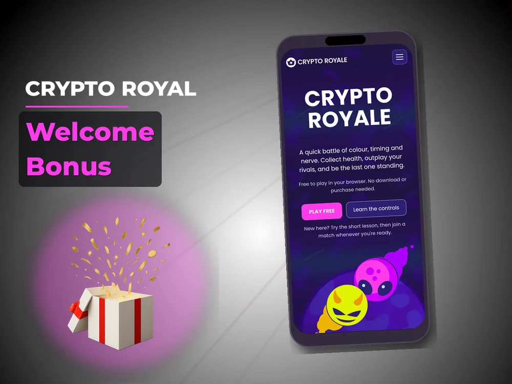 Crypto Royal - Welcome Bonus