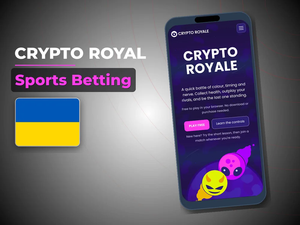 Crypto Royal - Sports Betting